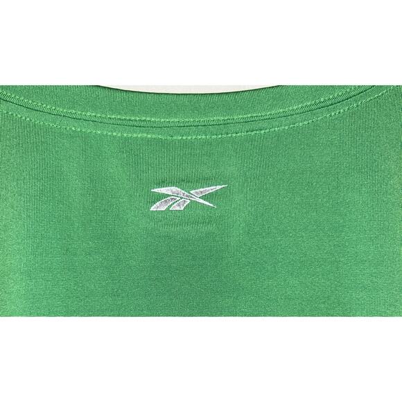 Reebok Green Athletic Short Sleeve T-Shirt Men's Medium (40) - Picture 5 of 5